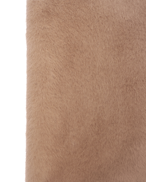 Длинный меховой шарф