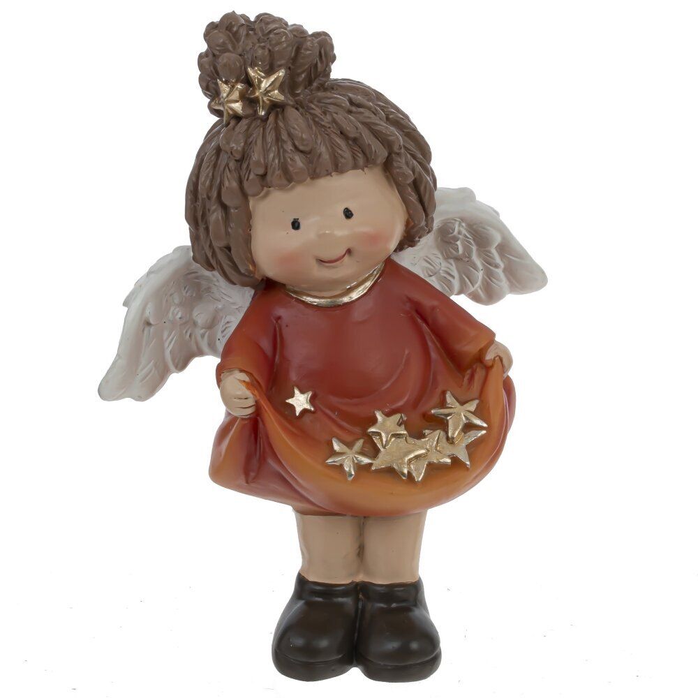 GAEM Фигурка декоративная "Девочка-Ангел", L7 W4 H9 см, 4в.