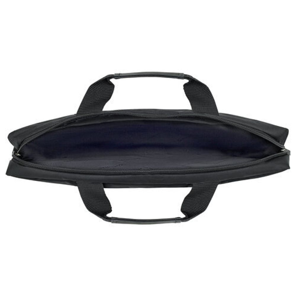 Сумка портфель HEIKKI TEMPO (ХЕЙКИ) с отделением для ноутбука 15,6", карман, Rush, черная, 30х40х4 см, 272607