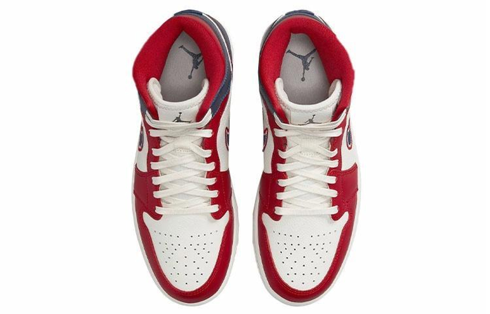 Кроссовки Jordan Air Jordan 1 Mid "Usa 2.0" (Женская размерная сетка)
