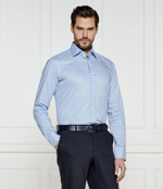 Рубашка H-JOE-kent-C1-214 BOSS BLACK - голубой(50533970)