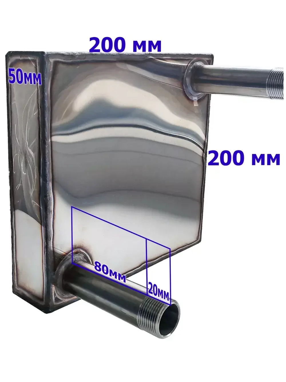 Теплообменник для банных печей