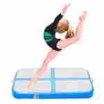 Надувной акробатический мат «Компакт S» для тренировок 1×0,6×0,1 м