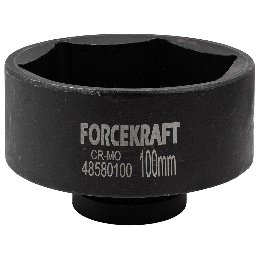 Головка ударная 1'', 100мм (6гр.) FORCEKRAFT FK-48580100