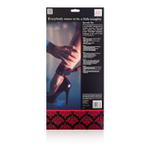 Металлическая распорка для фиксации оков для ног Scandal Spreader Bar (Цвет: черный с красным)