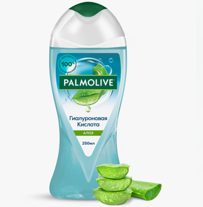 PALMOLIVE Гель для душа Гиалуроновая кислота Алоэ 250мл