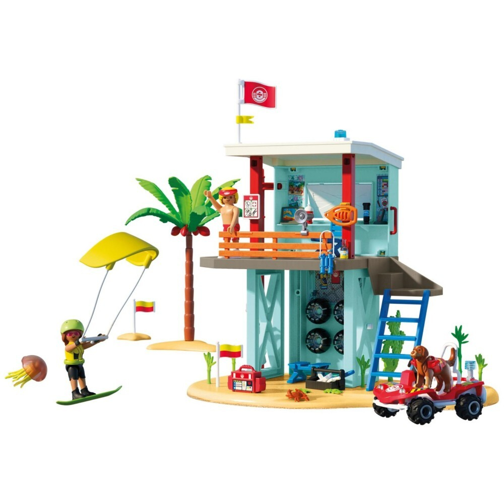 Playmobil - Спасательная вышка My Life и пляжный багги 71903