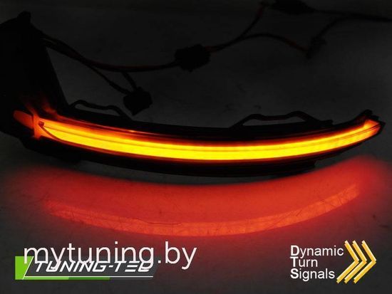 Указатели поворота в корпус зеркала SMOKE LED SEQ для Volkswagen Tiguan II