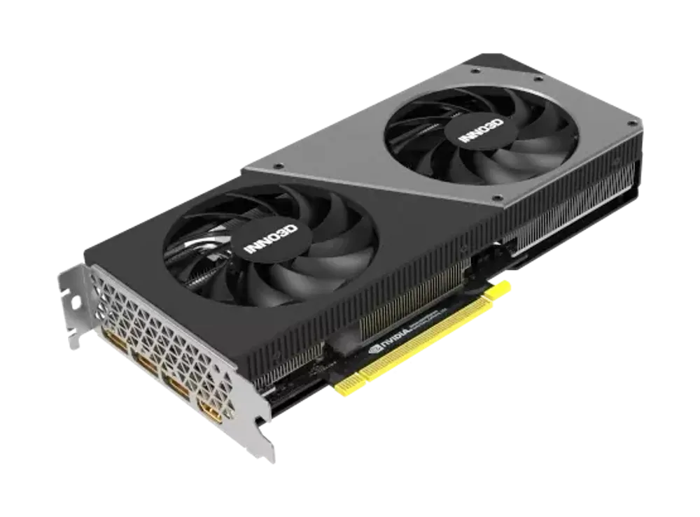 Видеокарта Inno3D GeForce RTX4060 TI TWIN X2 8Gb GDDR6 128-bit HDMI 3xDP N406T2-08D6-171153N