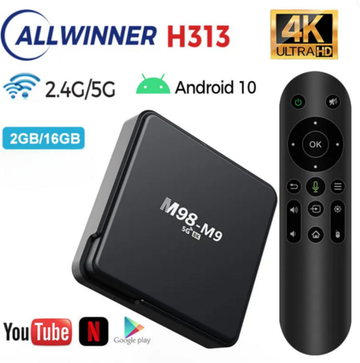 Смарт приставка Smart TV Set-Top Box Android+ATV 4K.5G