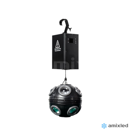 Лебедка сценическая со светодиодным шаром CrossLine Winch + 28 cm Football LED