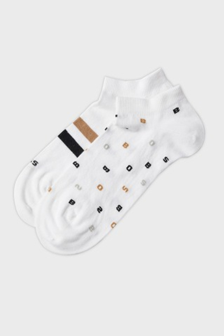 Носки (2 пары) мужские BOSS 2P AS Letters CC 10260241 01