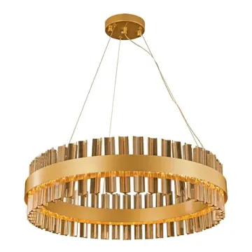 Подвесная люстра 27W 4000K 4263-6P золото Marquis Favourite