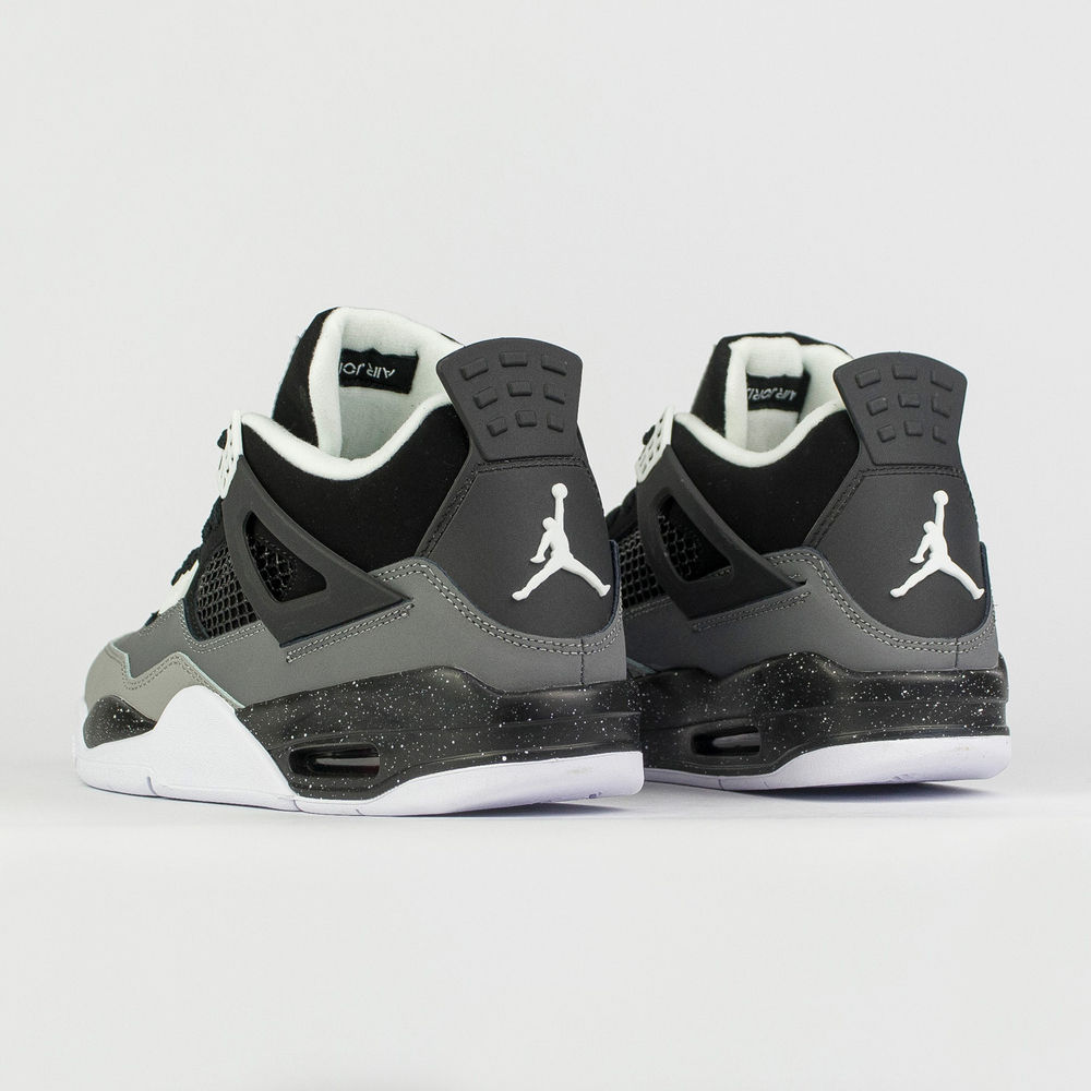 Кроссовки Nike Air Jordan 4 Retro Wmns Black / Grey Qual.