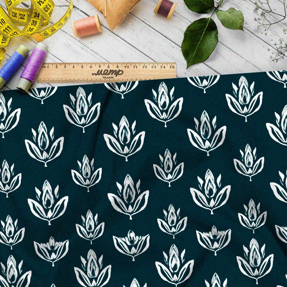 Ткань Ниагара Софт графический медитатор