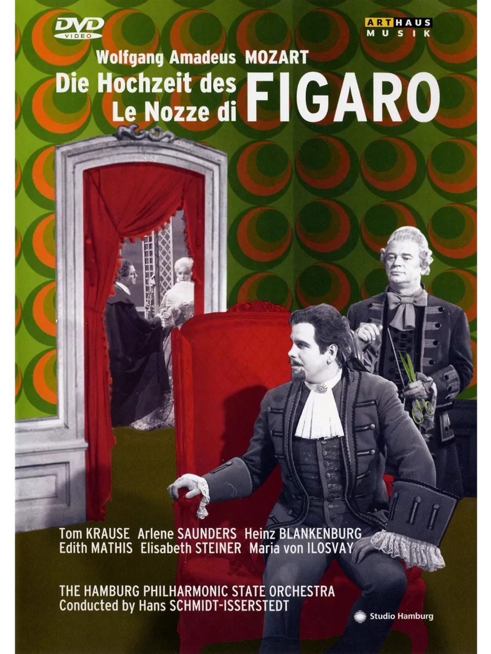 Wolfgang Amadeus Mozart: Le Nozze di Figaro (1967) (DVD)