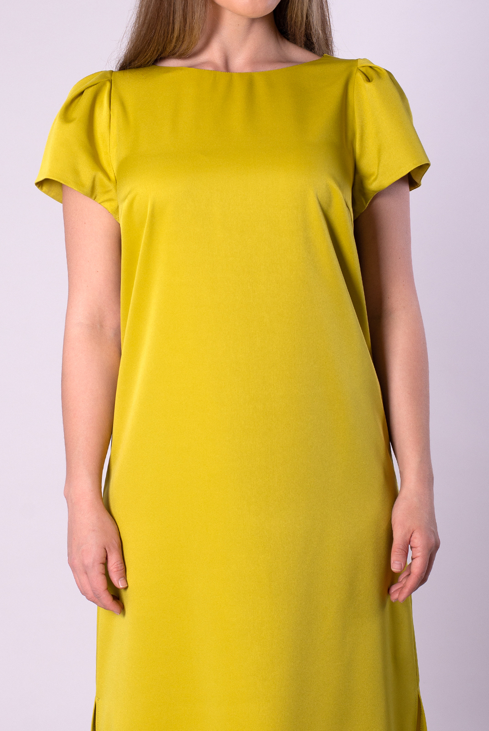 Платье женское 2572ЛПБ, оливковый #470Ол052572ЛПБ