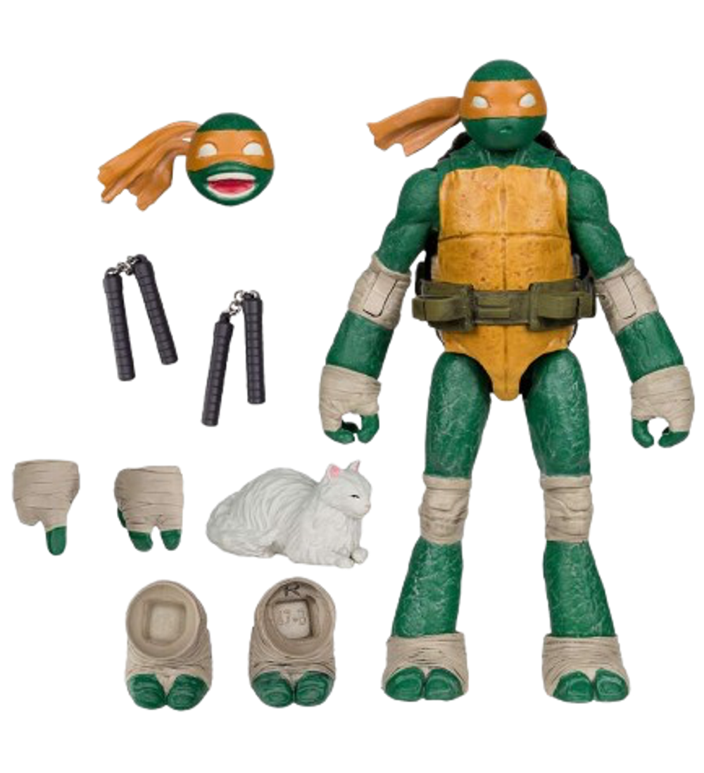 Фигурка McFarlane Toys TMNT with Comic WaVe2 Michelangelo
