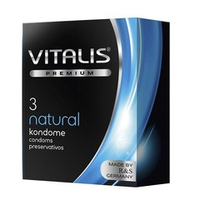 Презервативы Классические №3 Vitalis Premium Natural