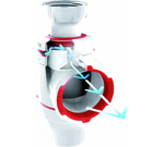 СИФОН ГОФРИРОВАННЫЙ 40*40/50ММ L-800ММ WIRQUIN NEO 03802