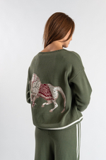 Костюм с принтом