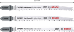 Набор пилок по ламинату EXPERT BOSCH 2608900549