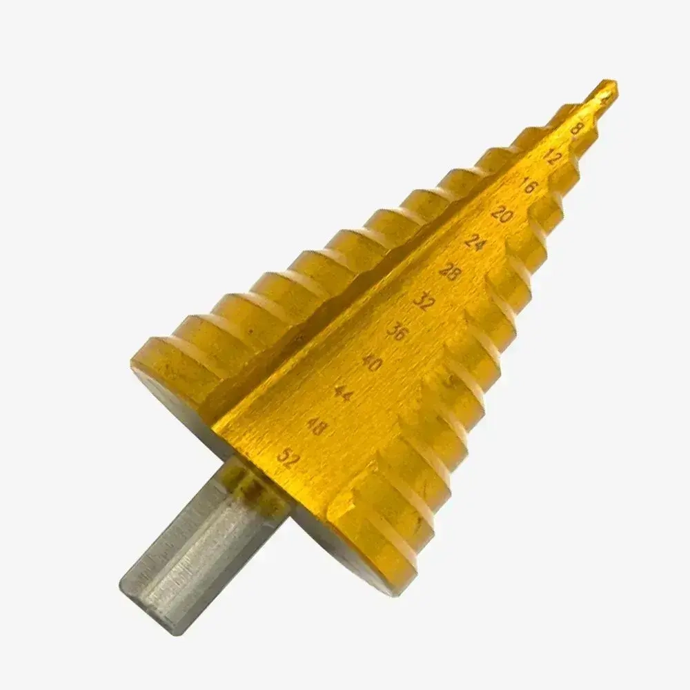 Сверло ступенчатое конусное по металлу 4-52 мм