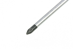 Отвертка Fusion, PZ1 x 75 мм, CrV, трехкомпонентная рукоятка "Anti slip" Matrix