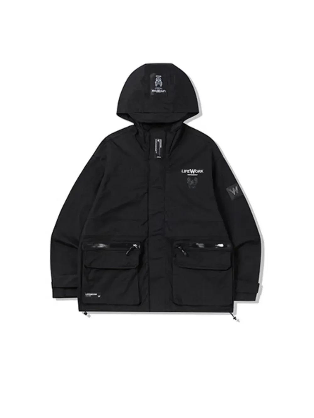 Куртка с капюшоном и карманами