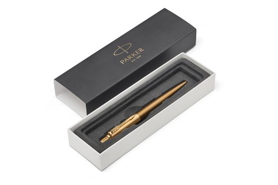 Шариковая ручка Parker Jotter Premium, West End Brushed GT 1953203