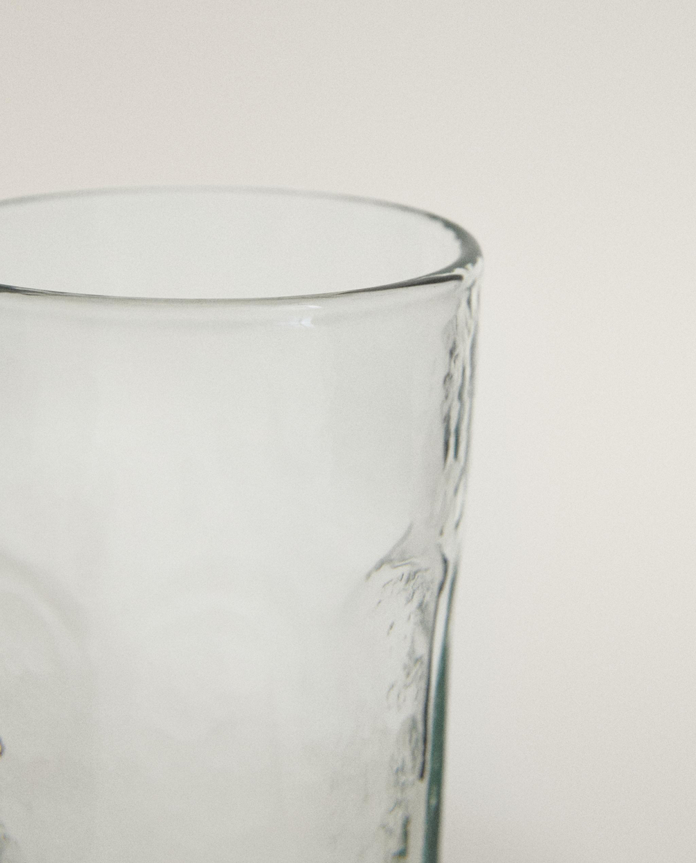 Zara Home стакан из стекла, цвет прозрачный, 10 см · 0232/401