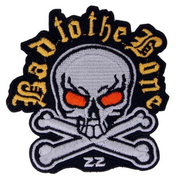 Нашивка Bad To The Bone (черная)