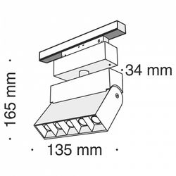 Светильник на штанге Maytoni Points TR015-2-10W3K-B