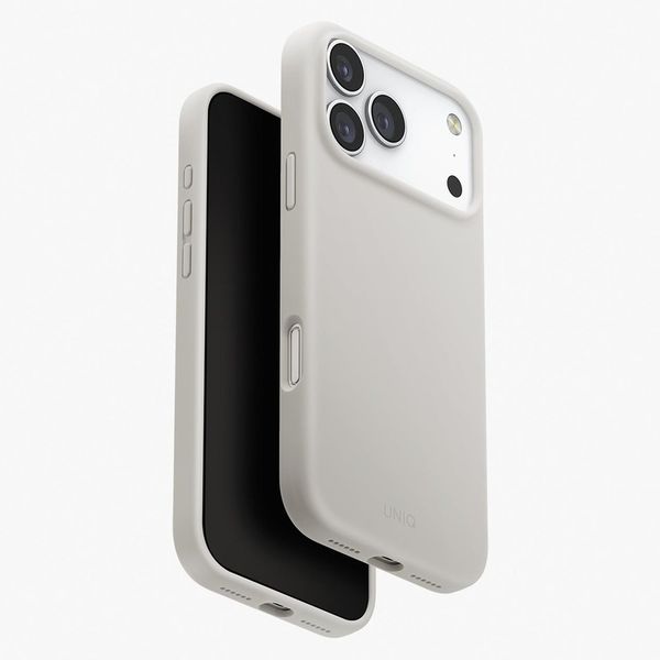 Чехол Uniq Lino Case для iPhone 17 Pro Max, Светло серый | Mist Grey