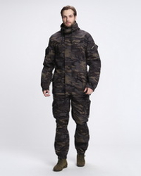 Демисезонный костюм для охоты и рыбалки ONERUS "Горный -5" (РипСтоп,Флис) К-02