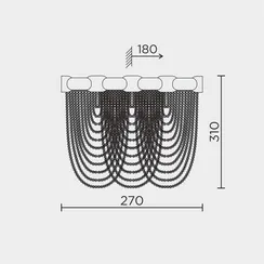Настенный светильник MODELUX ML.316.02 BS
