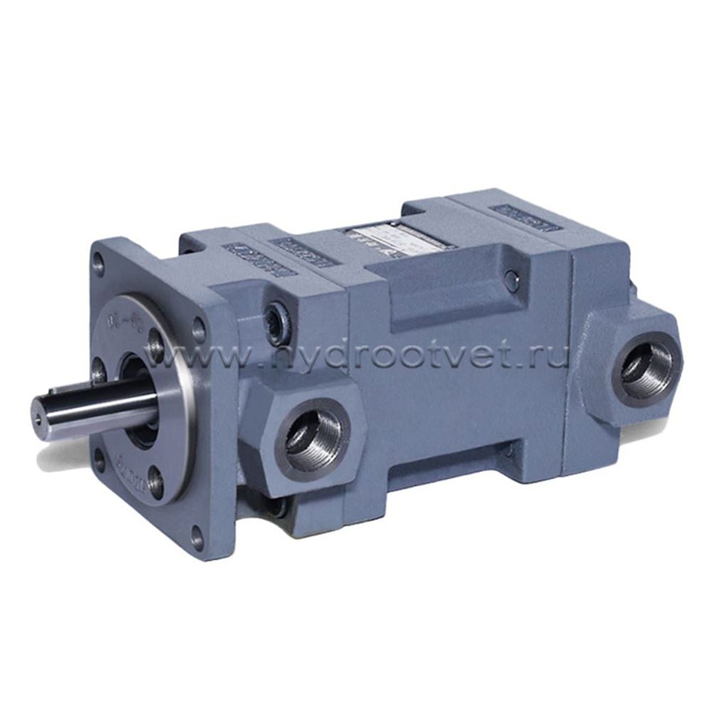 НПл16-16/6,3 - Пластинчатый нерегулируемый сдвоенный насос с рабочим объемом 16+16 см3 (YB1-16/16U)