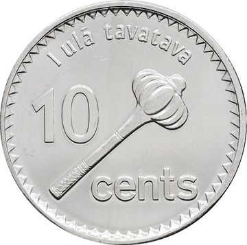 10 центов 2012 Фиджи