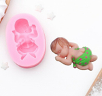 Молд силиконовый «Малыш в трусах», 6,5х4,5 см