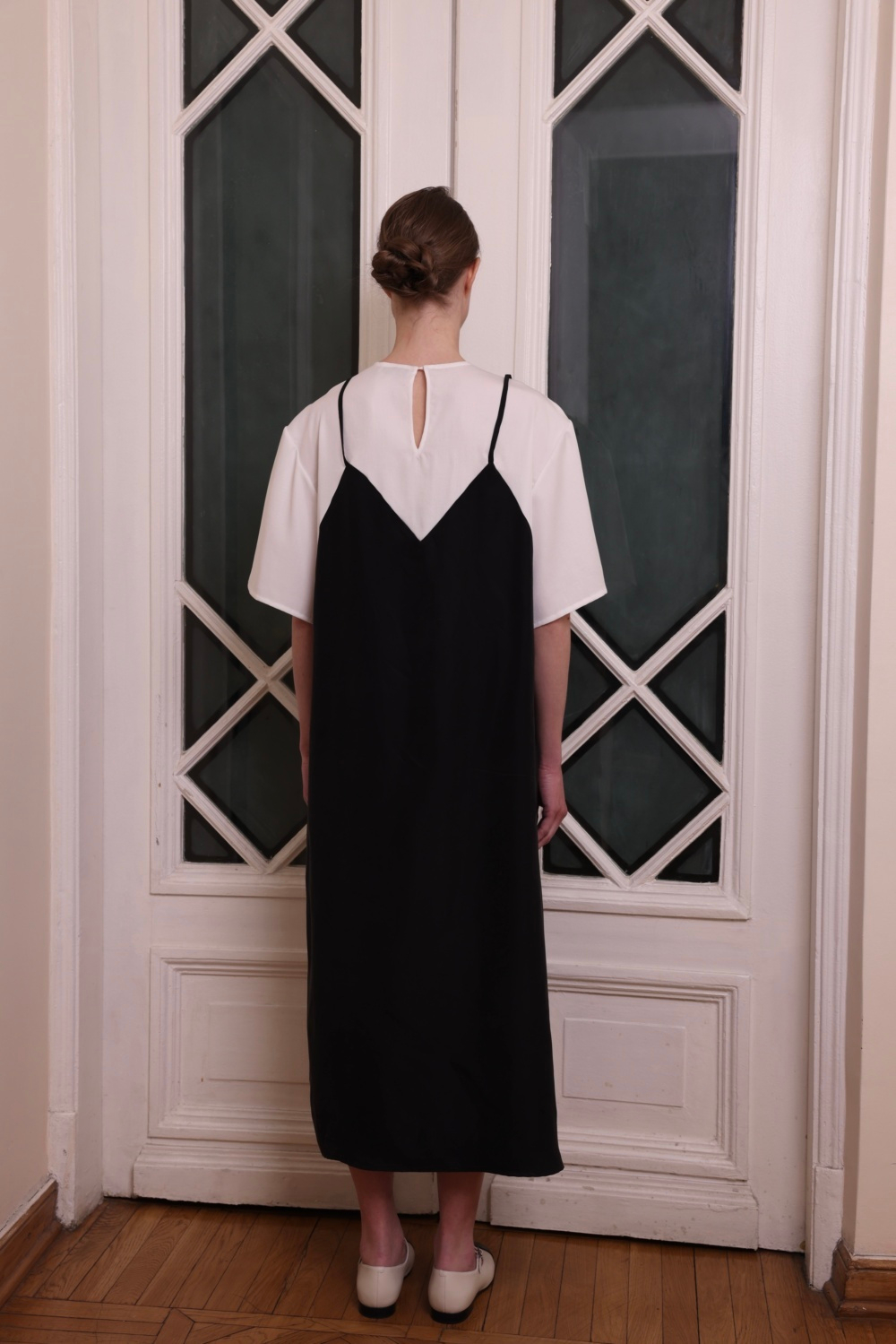 Платье «Горизонт», разноцветный