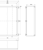 0899130 - C S6 A 508X762X300 - Пустой корпус