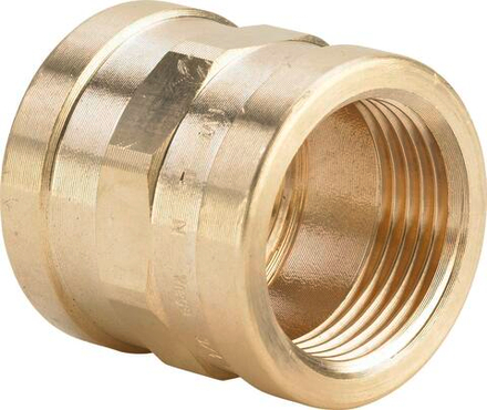 Муфта Viega ВВ, 3/4", бронза