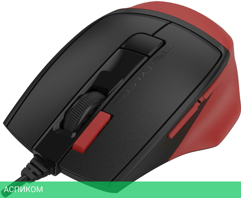Мышь A4Tech Fstyler FM45S Air красный/черный/Sports Red