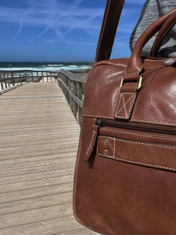 C240001 Camel - Сумка-портфель для ноутбука MP