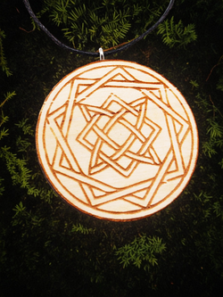 Кулон оберег Квадрат Сварога