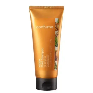 Шампунь для волос с золотом и маслом арганы CONFUME Argan Gold Shampoo 200 мл