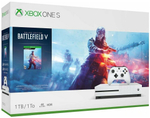Xbox One S 1 ТБ белая + Battlefield V