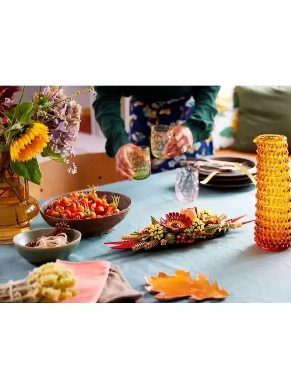 Конструктор Композиция из сухоцветов 812 деталей 99032