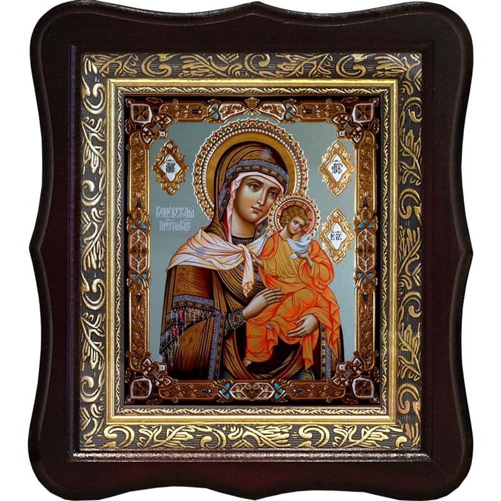 Коневская (Голубицкая) икона Божией Матери. Икона на холсте.