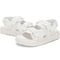 Kappa Fabric Slip-Resistant Sandal 'White'